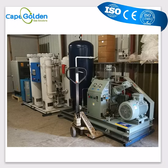 Medical Oxygen Gas Plant for Cylinders Filling Oxygen Generator Setup