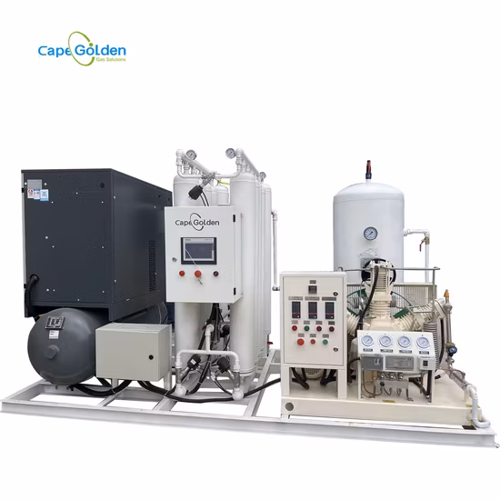 Psa Oxygen Cylinder Filling System with Mobile/Computer Remote Monitoring System